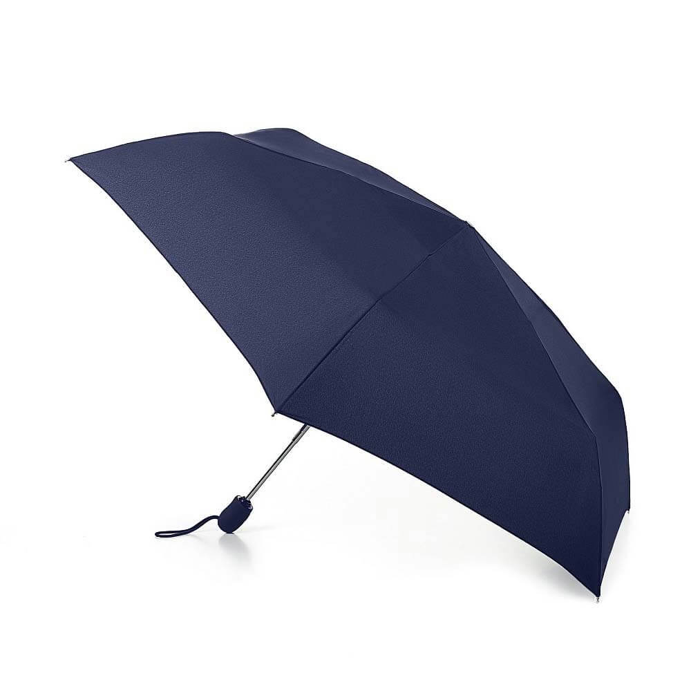 Fulton Open & Close Superslim Navy Umbrella